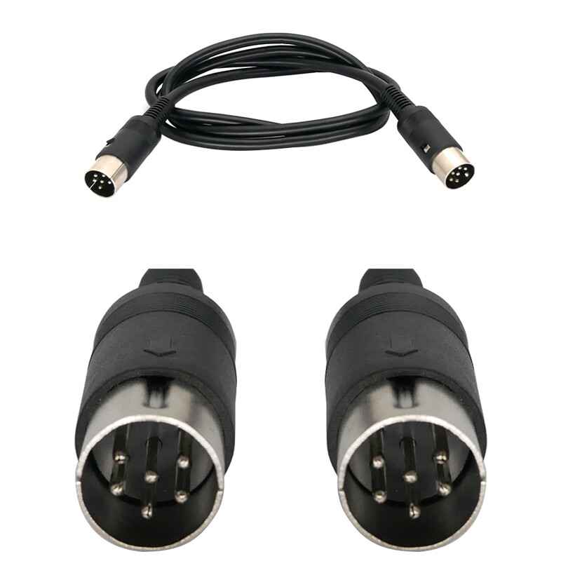 1Meter/3.28Ft  6Pin Din Cable Cord Wire Adapter For Commodore Vic 20 Computer