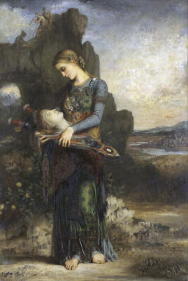 アート・デザイン・音楽 Orpheus in Nineteenth Century Symbolism ORPHEUS HEAD MUSICIAN GREEK MYTHOLOGY SYMBOLISM PAINTING BY