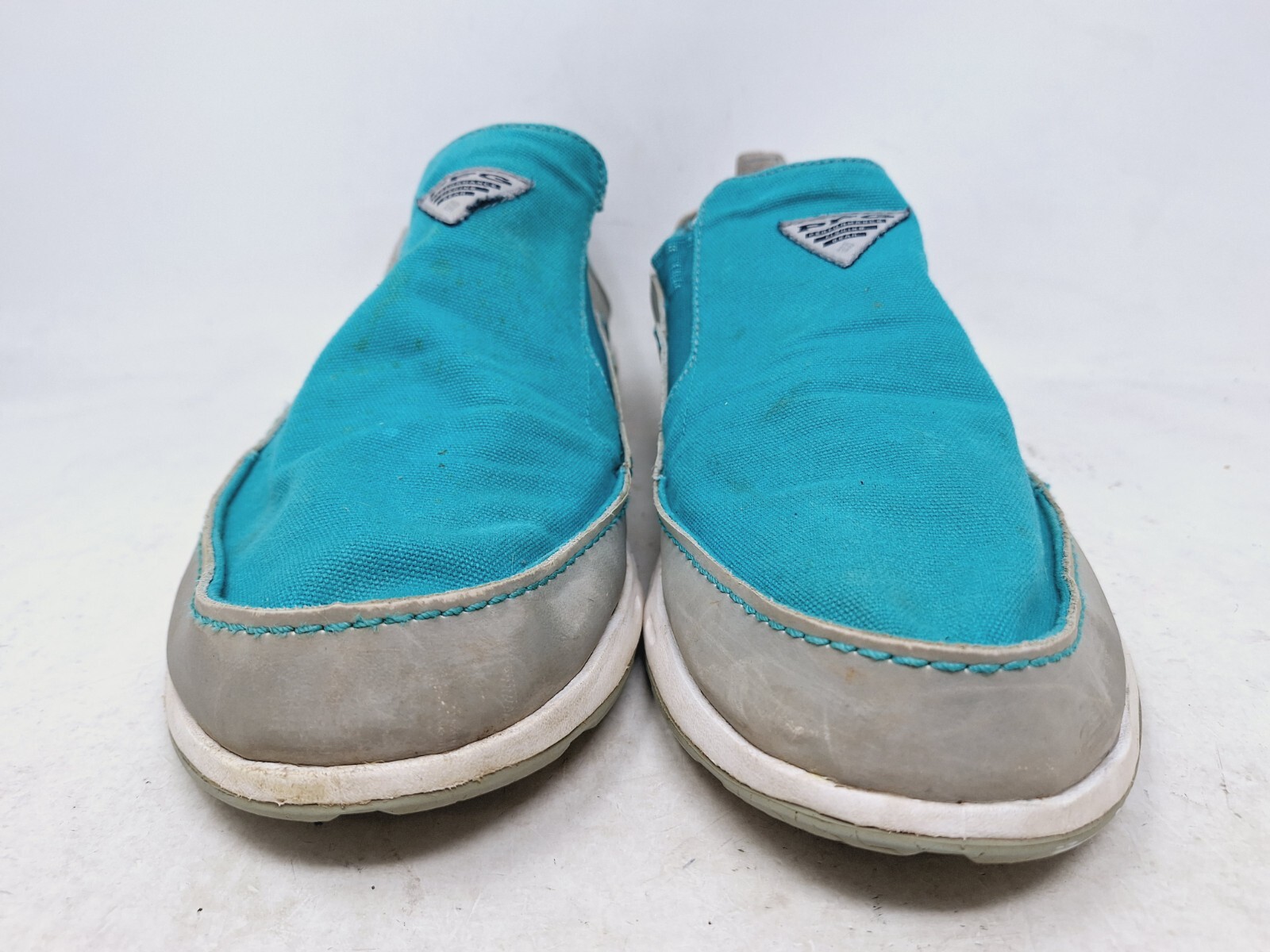 Columbia Mens Shoes 14 Blue PFG Bahama Vent Gray  Slip Ons BM4444-922 thumbnail 4