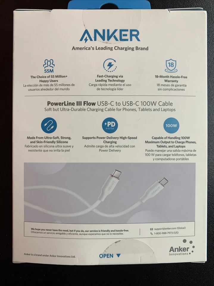 Anker Powerline Select + USB-C to Lightning Cable - Image 2 of 3