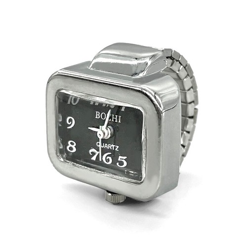 Finger Ring Watches Elastic Band Quartz Analog Watch Creative-for Men Women Gift - Picture 8 of 35
