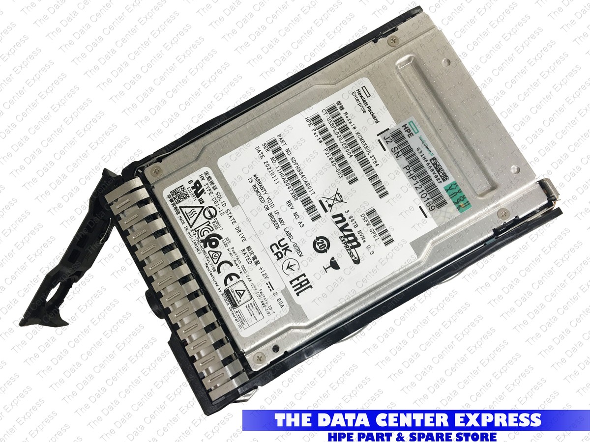 HPE 3.84TB NVMe SFF SCN 2.5