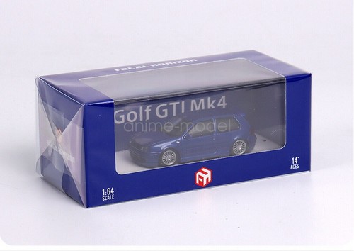 FH 1/64 Scale Volkswagen Golf GTI Mk4 Blue Diecast Car Model Toy Collections - Picture 3 of 6
