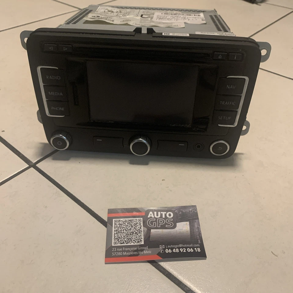 Autoradio D’origine SEAT  ALTEA 5P0035192B Code Livré Avec - Photo 2/4