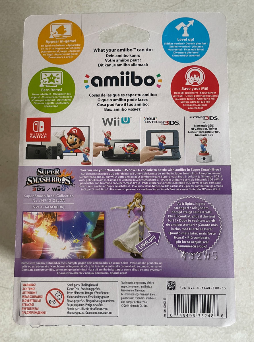 amiibo SUPER SMASH BROS 新品未開封 The Legend Of Zelda Link Super Smash Bros No.5 Amiibo Nintendo Wii