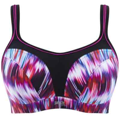 Panache Sport BH mit Bügel Gr.60E UK 28E 5021A Digital Stripe auch extreme Sport