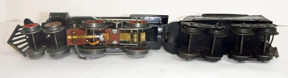 Ives #1125 4-4-0 Electric Steam Locomotive w/Tender - Image 4 of 4