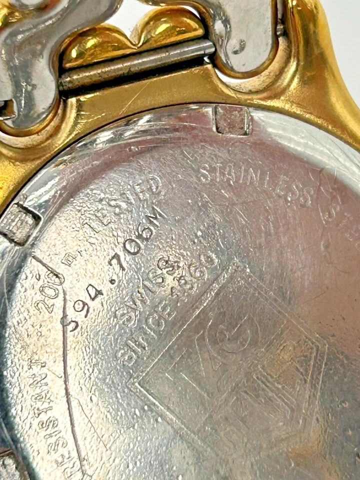 TAG Heuer S94 706m Gold Plated Mens Quartz Wristwatch S94706m 594706m - Image 4 of 4