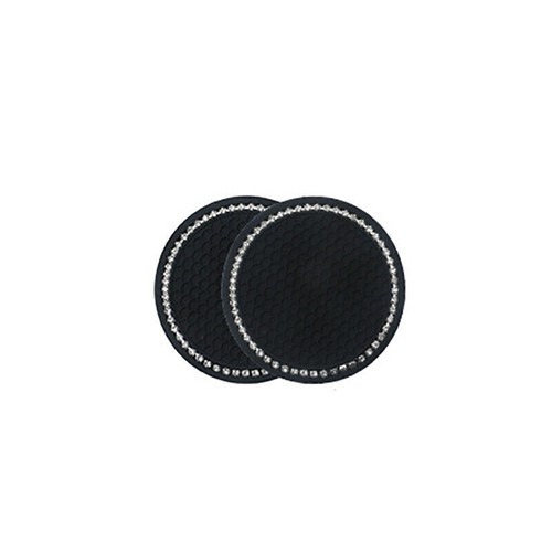 2x Car Auto Bling Rhinestone Cup Holder Anti-Slip Insert Coaster Car Accessories - Picture 16 of 21
