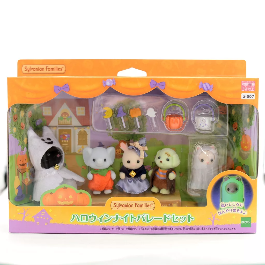 Sylvanian Families HALLOWEEN NIGHT PARADE SET SE-207