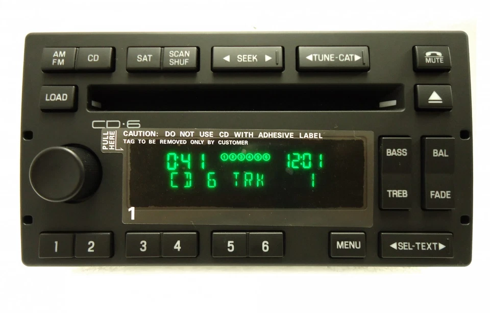 NEW FORD Crown Victoria MERCURY Grand Marquis OEM Radio 6 Disc Changer CD Player - Image 2 of 4