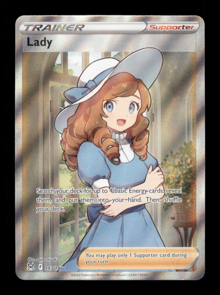 Lady (Full Art) Ultra Rare SWSH11: Lost Origin 193/196 NM