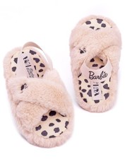 Barbie Pink Barbie Logo Slider Slippers Girls