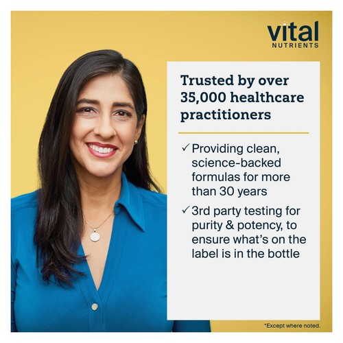 Vital Nutrients Adrenal Support 240 Capsules Stress Support - Picture 5 of 6