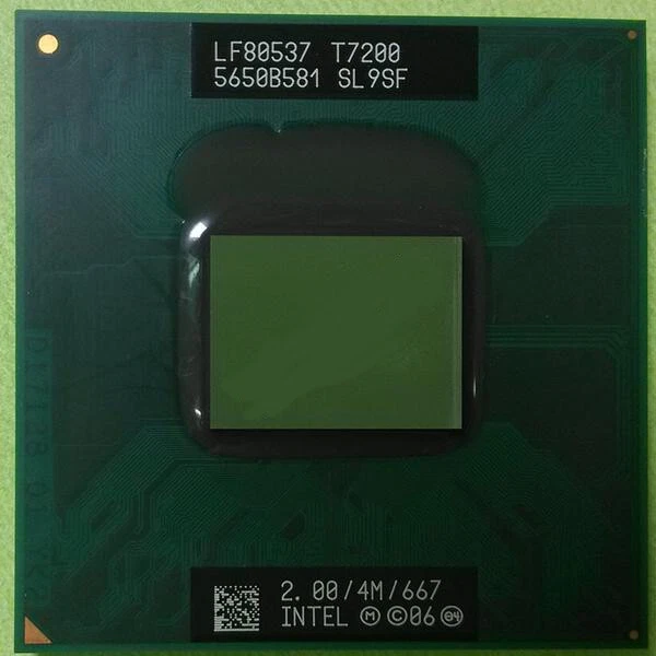 Intel Core 2 Duo T7600 Processor 2.33GHz Socket M,479,604,478/N CPU 34W 667MHz - Image 4 of 4