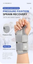 NEW Wrist Brace for Carpal Tunnel - Adjustable Night Support Brace with Splints