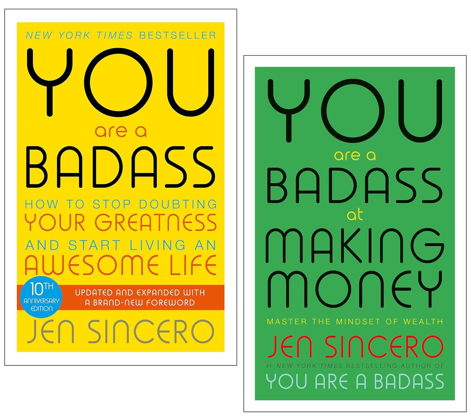Hachette You Are A Badass Series By Jen Sincero 2 Books Collection Set - Non Fiction - Paperback - Image 3