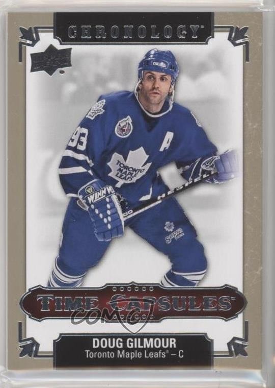 Doug Gilmour #TC-50 2018-19 Upper Deck Chronology Hockey Time Capsules