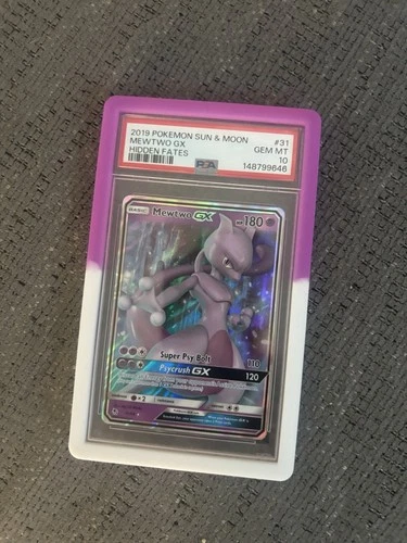 Pokemon 2019 Mewtwo GX 31/68 Hidden Fates GEM MINT PSA 10