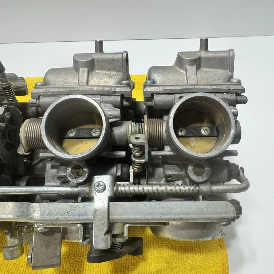 1987-1990 Honda CBR600 CBR 600 F1 Hurricane Carbs Carburetors OEM Original - Image 3 of 4