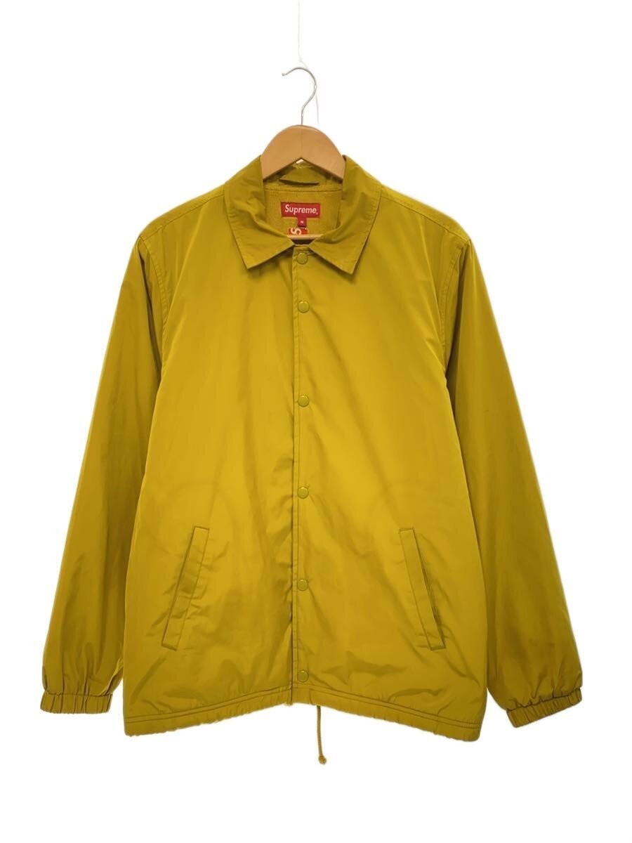 Supreme 16AW Old English Coaches Jacket Coach Jacket M Polyester YLW
