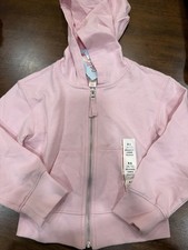 Toddler Girls Cat  Jack Pink Zip Up Sweatshirt NWT XS 4/5