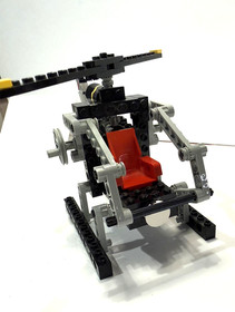 LEGO 1990 Technic Night Chopper Helicopter 8825 100% Complete with manual