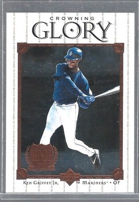 1999 Upper Deck Crowning Glory Ken Griffey Mariners Mark McGwire StL #/1000 #CG3