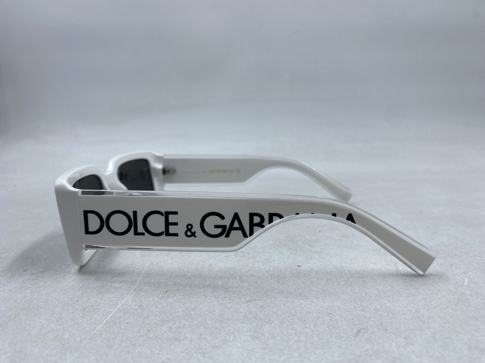 Dolce & Gabbana Bold Rectangular Frame Logo On Te… - image 4