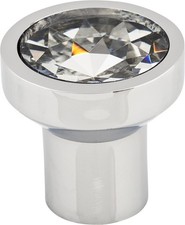 Top Knobs TK736PC Wentworth Crystal Round Kno...