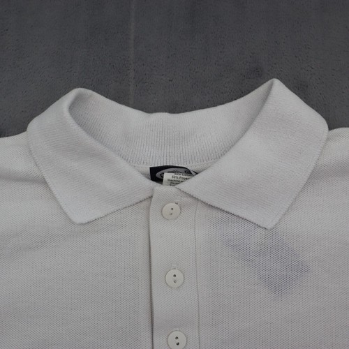 Joy Land Shirt Youth 18 White Chest Button Long Sleeve Collared School Uniforms - Picture 11 of 18