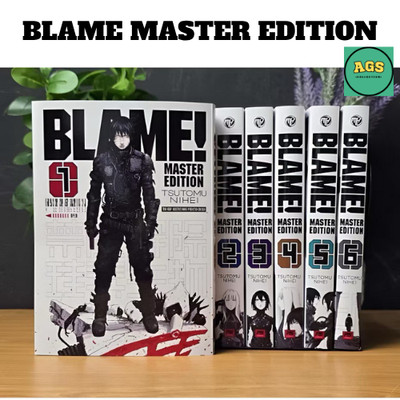 Blame! Master Edition Manga Book English Vol 1-6 (ONE VOL BOOK & HALF SET VOL)