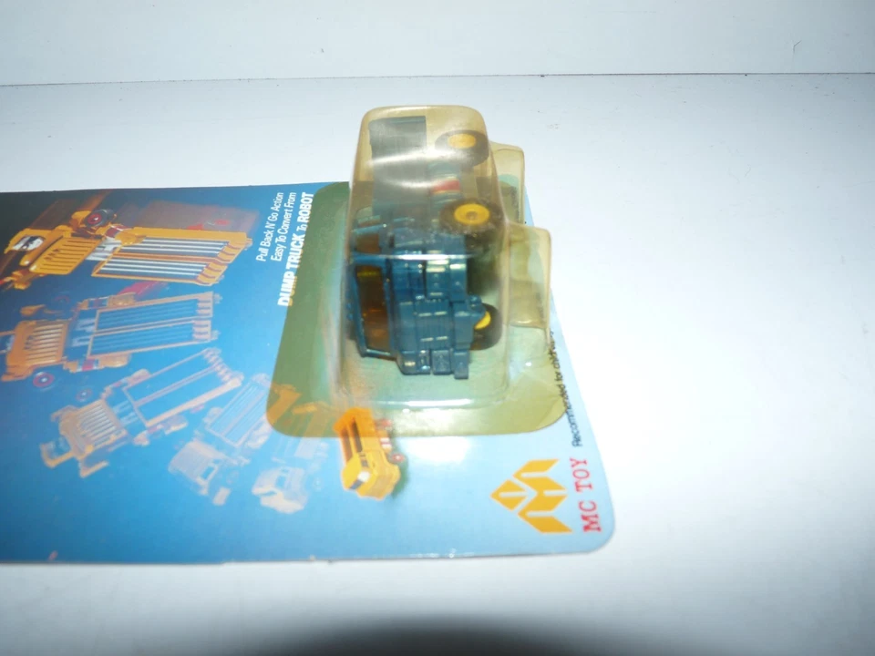 ancien jouet figurine dynabot transformers mc toy / dump truck robot / neuf - Photo 4/4