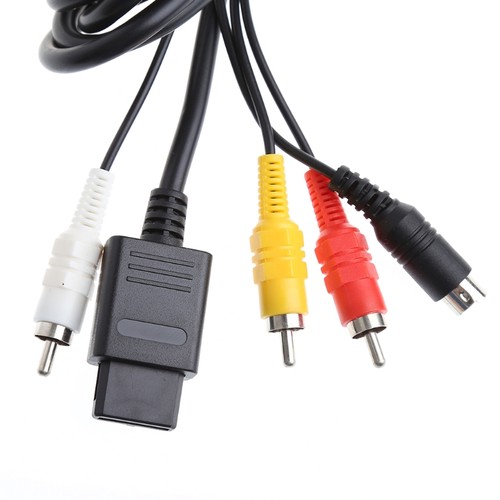 1.8M/6FT Multifunction AV Video A/V TV Cable Cord for 64 N64 for SNES - Picture 7 of 8