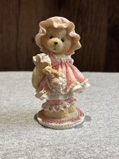 Cherished Teddies 916285 Customer Appreciation Bear Rare Pink Dress