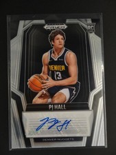 PJ Hall RC 2024-25 Panini Prizm Black Basketball Rookie Signatures Auto ③ [3hk
