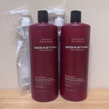 Sebastian Penetraitt Shampoo Conditioner Duo W/Pumps 33.8 oz each  new fresh