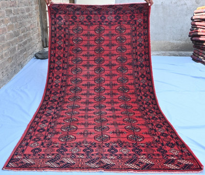 Afghan Baluchi Handmade Rug. Unique Vintage Rug.