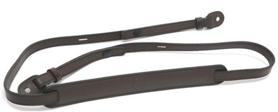 Leica Carrying straps M, full-grain calf leather dark brown (100cm to 118cm in