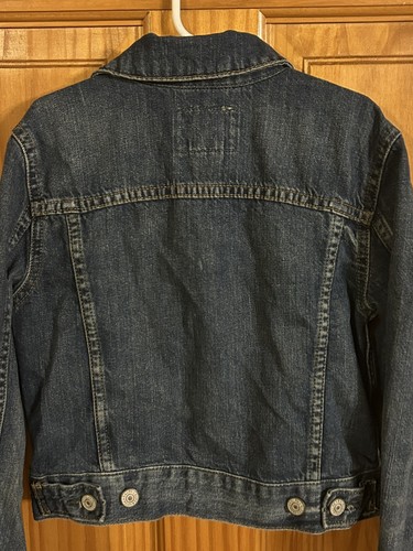 Polo Ralph Lauren Denim Jean Jacket Youth Boy Girl Small (8) American USA Flag - Picture 11 of 11