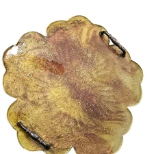 Darby's Treasures Sparkling Floral Serving Tray 13 In Fall Decor Artist S. Darby