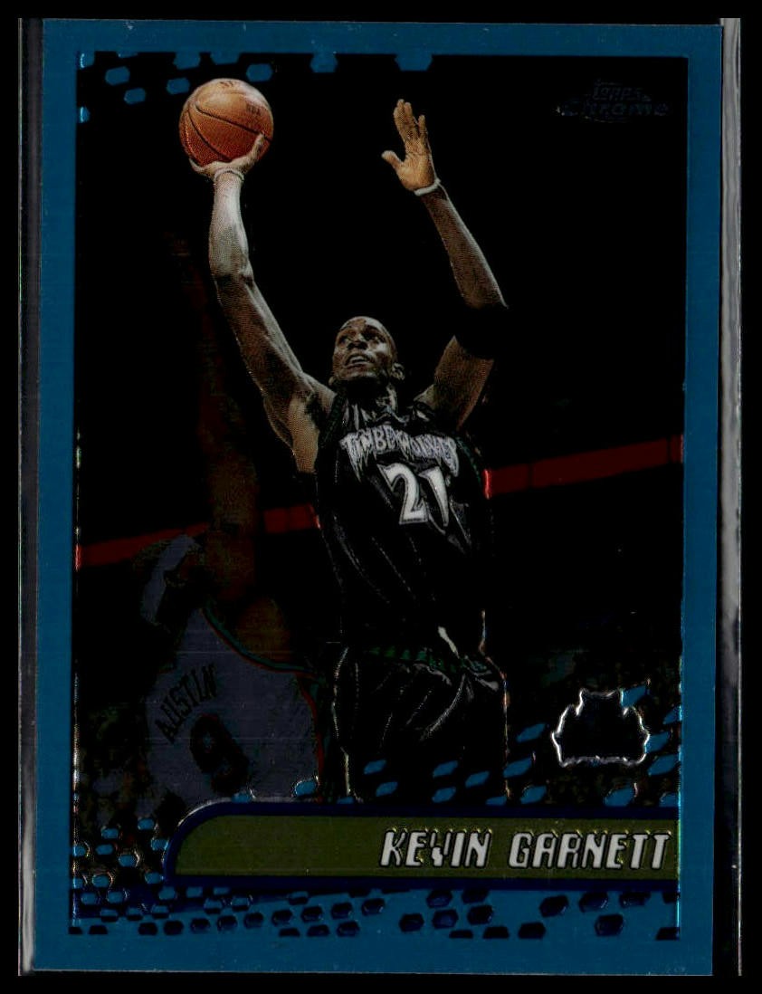 Kevin Garnett 2001-02 Topps Chrome #21 Minnesota Timberwolves