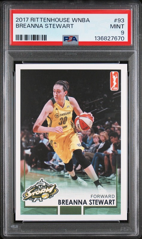 2017 RITTENHOUSE WNBA #93 BREANNA STEWART PSA 9
