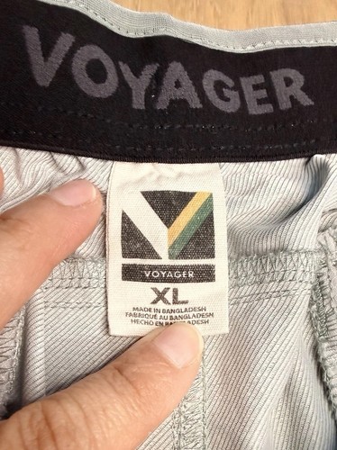 VOYAGER Teal Green Men’s Pull On Drawing Waistband Athletic Shorts Sz X-Large   - Picture 7 of 15