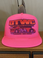 Vintage 90s 1994 14th Annual Dirt Track World Championship Pennsboro WV Hat Nice