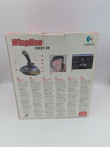 Joystick Logitech Force 3D Wingman Force Feedback con spina - Foto 3 di 12