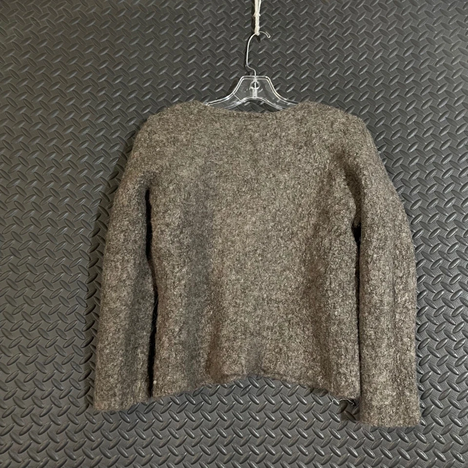 Suéter tejido texturizado mezcla lana gris Paul Smith PS Italia para hombre M (XS/ajuste pequeño) Foto 3 de 4