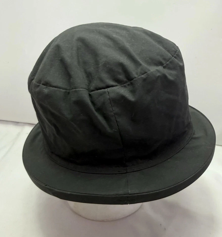 Sombrero de cubo vintage agradable faisán hecho en Canadá nailon negro Foto 2 de 4