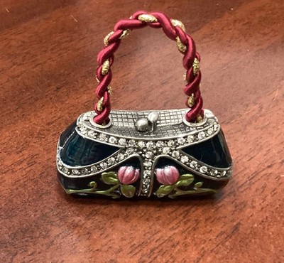 Carucci Handbag Trinket Box