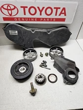 1999-2007 TOYOTA 3.0 3.3 UPPER LOWER TIMING BELT COVERS CAM CRANK GEARS 1MZ 3MZ